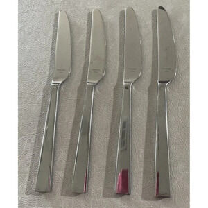Dansk Meridian 18/10 Stainless Dinner Knifes Knife Set Of 4 Flatware